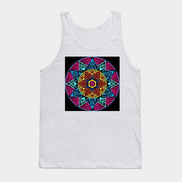 Circle Mandalas 52 (Style:20) Tank Top by luminousstore